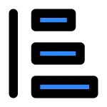 Align Left One SVG Icon